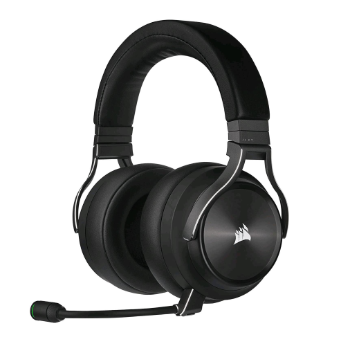 CORSAIR VIRTUOSO XT HIGH-FIDELITY ICUE CUFFIE CON MICROFONO WIRELESS PADIGLIONI IN MEMORY FOAM NERO